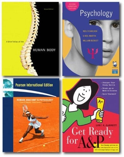 Human Anatomy and Physiology: WITH Brief Atlas of the Human Body AND Get Ready for A&P AND Psychology