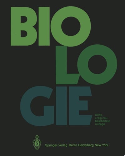 Biologie Ein Lehrbuch