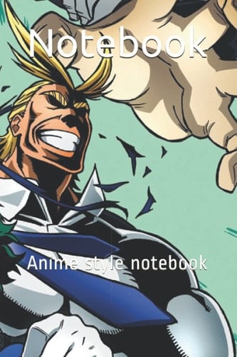 Notebook: Anime style notebook