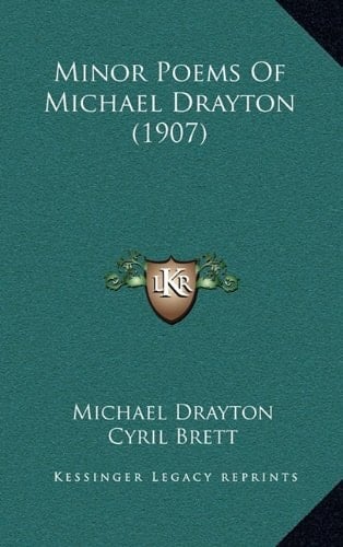 Minor Poems Of Michael Drayton (1907)