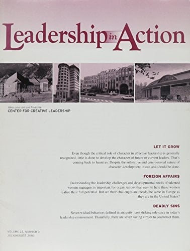 Leadership in Action, No. 3 2003