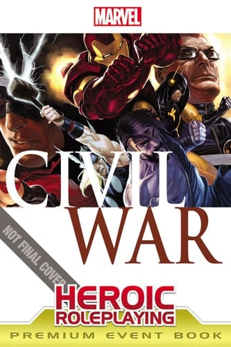 Heroic Roleplaying Civil War Premium Event Book