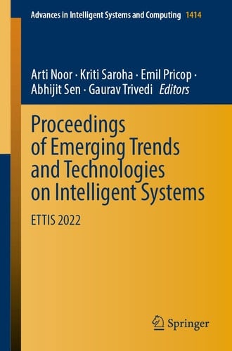 Proceedings of Emerging Trends and Technologies on Intelligent Systems ETTIS 2022