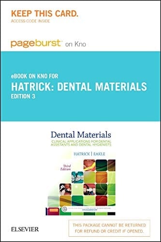 Dental Materials - Elsevier eBook on Intel Education Study (Retail Access Card): Clinical Applications for Dental Assistants and Dental Hygienists