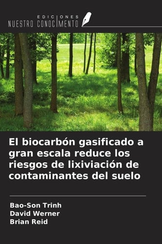 El biocarbón gasificado a gran escala reduce los riesgos de lixiviación de contaminantes del suelo (Spanish Edition)
