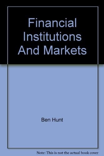 Financial Institutions and Markets