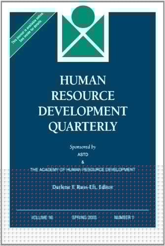 Human Resource Development Quarterly, No. 1, Spring 2005