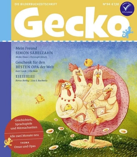 Gecko Kinderzeitschrift Band 94 Die Bilderbuchzeitschrift