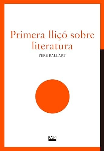 Primera lliçó sobre literatura