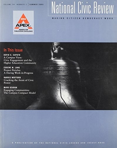 National Civic Review, No. 2, Summer 2005