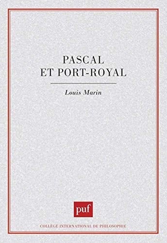 Pascal et Port-Royal