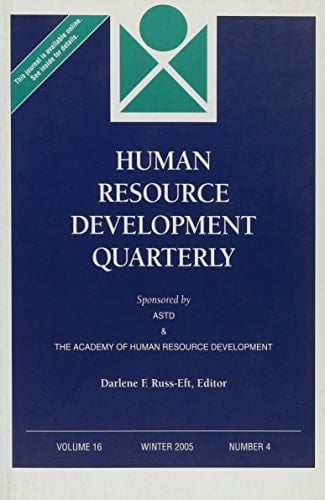 Human Resource Development Quarterly, Volume 16, Number 4, Winter 2005