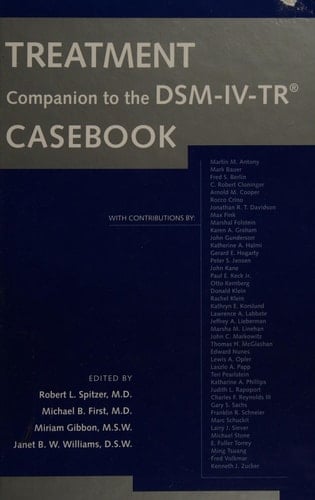 Treatment Companion to the DSM-IV-TR Casebook