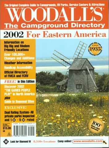 Woodall's Eastern Campground Directory, 2002