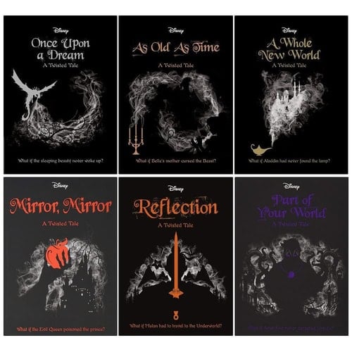 Disney Twisted Tales Collection 6 Books Collection Set