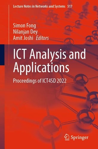 ICT Analysis and Applications Proceedings of ICT4SD 2022