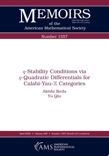 $q$-Stability Conditions via $q$-Quadratic Differentials for Calabi-Yau-$mathbb {X}$ Categories