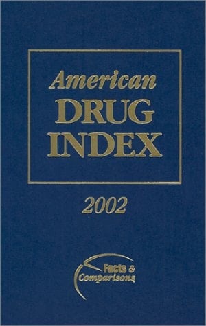American Drug Index 2002