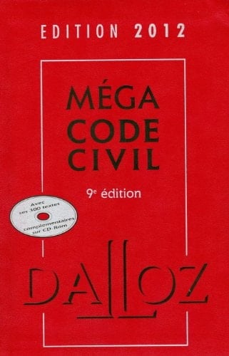 Méga code civil 2012