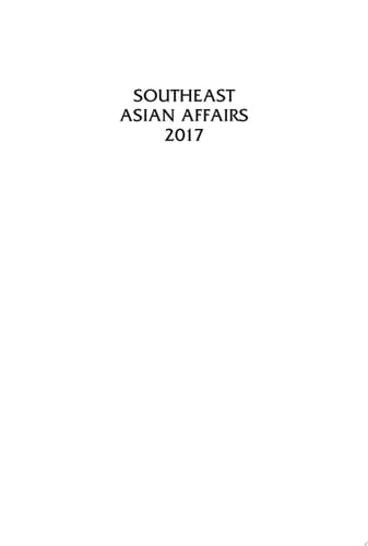 Southeast Asian Affairs 2017