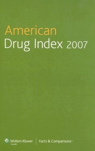 American Drug Index 2007