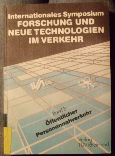 Öffentlicher Personennahverkehr Public transit