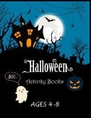Halloween Activity Books Ages 4-8 Coloring, Sudoku, Mazes, Puzzles and More, Halloween Activity Books for Kids