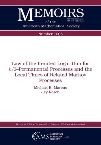 Law of the Iterated Logarithm for $k/2$?Permanental Processes and the Local Times of Related Markov Processes
