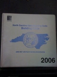 North Carolina State Building Code 2006 Residential Code