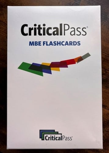 Critical Pass MBE Flashcards 2025-2026