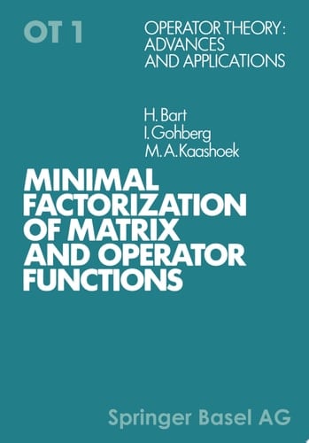 Minimal Factorization of Matrix and Operator Functions