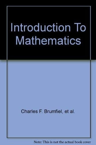 Introduction To Mathematics