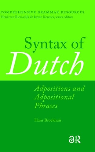 Syntax of Dutch