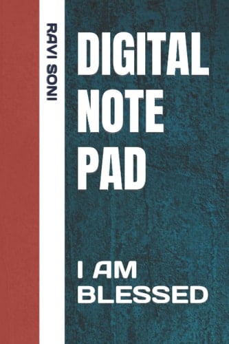 DIGITAL NOTE PAD: I AM BLESSED