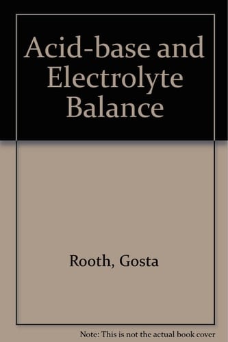 Acid-base and Electrolyte Balance