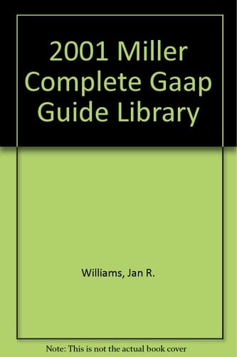 2001 Miller Complete GAAP Library