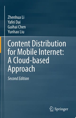 Content Distribution for Mobile Internet: A Cloud-based Approach