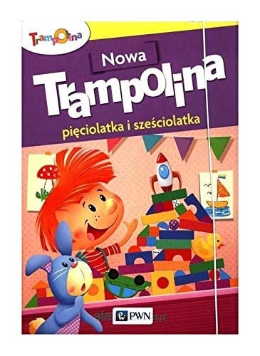 Nowa trampolina pięciolatka i sześciolatka