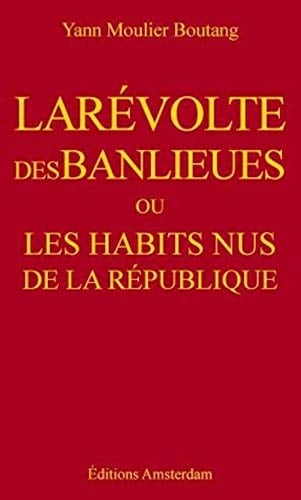 La révolte des banlieues, ou, Les habits nus de la République