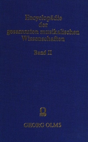 Encyclopädie der gesammten musikalischen Wissenschaften oder Universal-Lexicon der Tonkunst Br - Fm