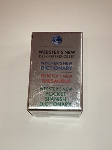 WNW Dictionary, Thesaurus, Spanish Dictionary Pocket Desk Set