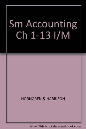 Accounting Chapters 1-13