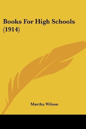 Books For High Schools (1914)