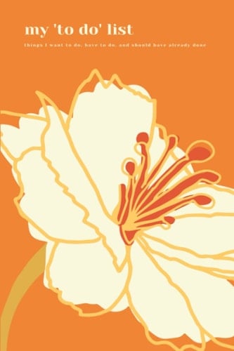 My To Do List: Things I want to do, have to do, and should have already done