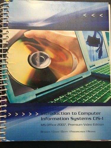 Introduction to Computer Information System CIS-1
