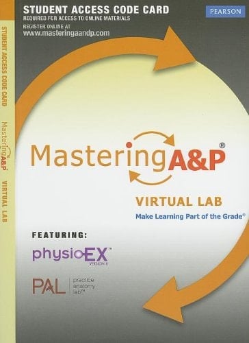 Mastering A&p Virtual Lab Without Pearson Etext -- Standalone Access Card