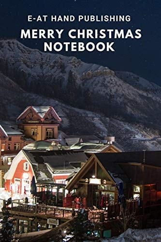 Merry Christmas Stars Notebook