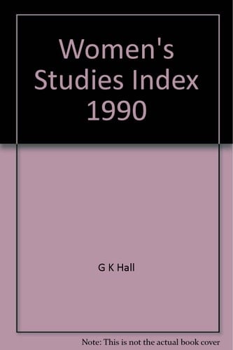 Women's Studies Index, 1989