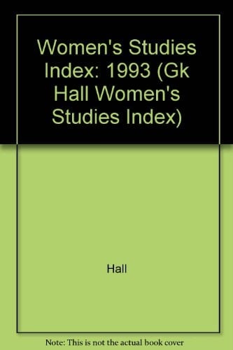 Womens Studies Index, 1993