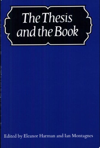 The Thesis and the Book